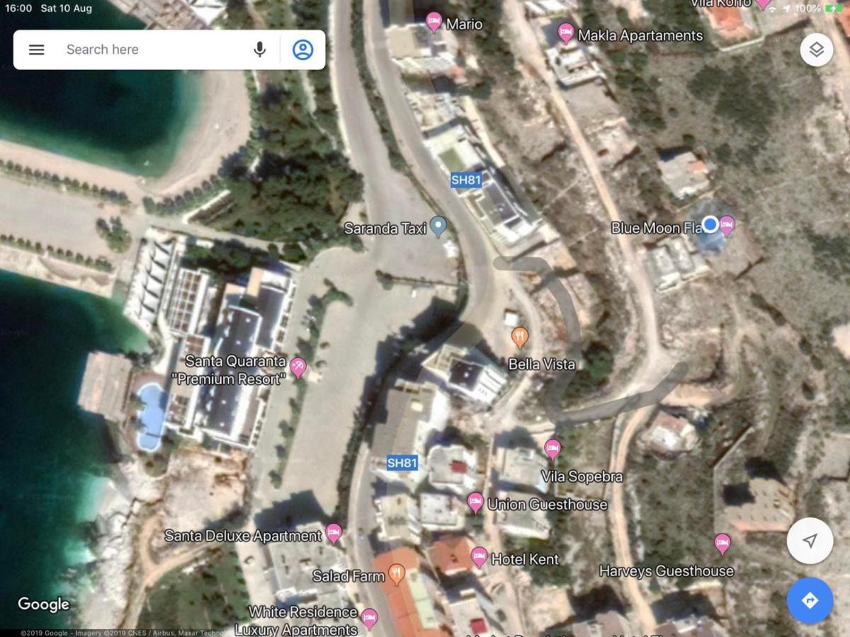Bluemoon Suites Sarande Sarandë Exterior foto